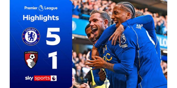 Chelsea knuste AFC Bournemouth 5–1